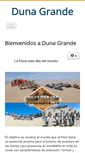 Mobile Screenshot of dunagrande.com